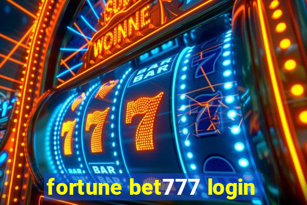 fortune bet777 login